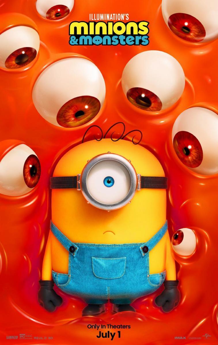 Cartel de Minions & Monsters