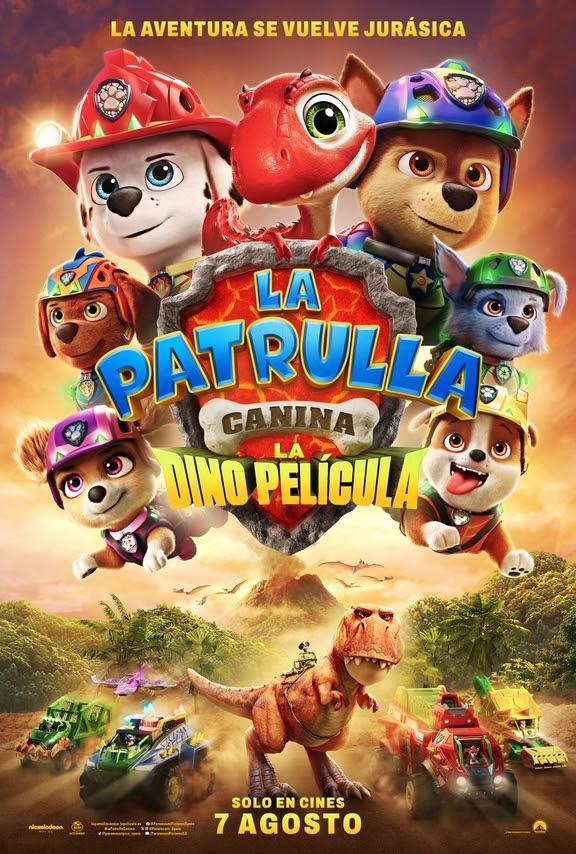 Cartel de La Patrulla Canina: La dino película